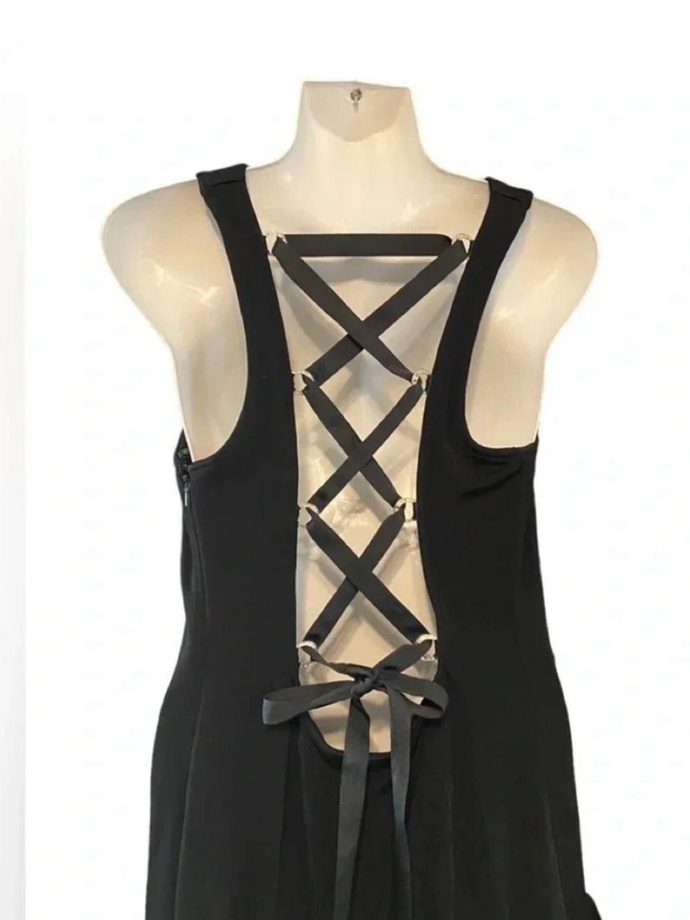 Tadashi Corset Back BodyCon Formal Evening Dress Sz L